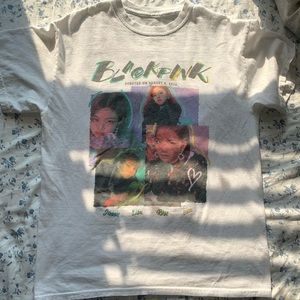 A small BLACKPINK tshirt from hot topic.